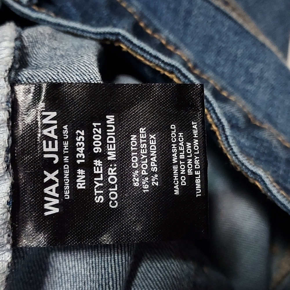 WAX jeans medium blue size 3 - Picture 8 of 8